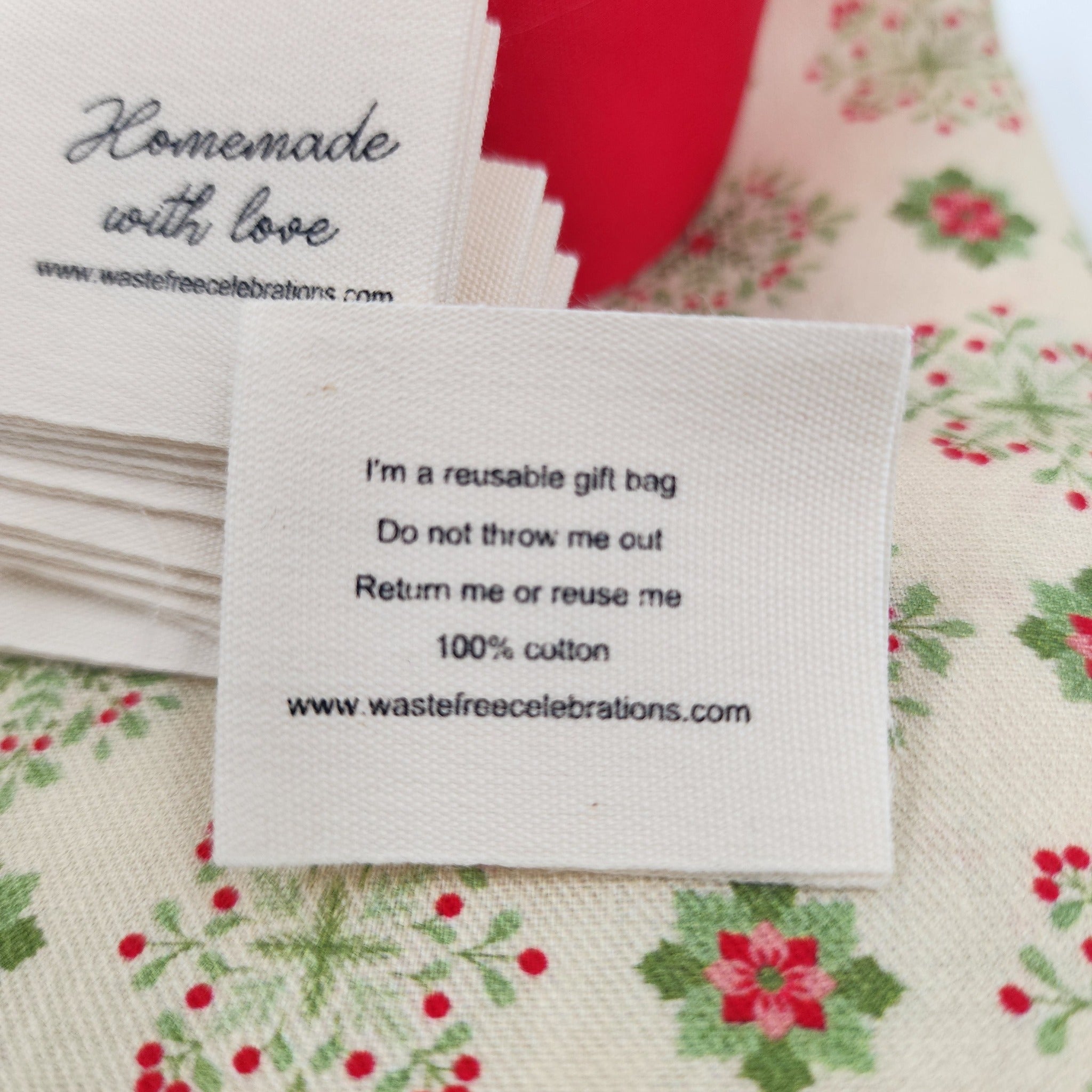 Folk Blomsterkunst (SYO Reusable Gift Bag Set)