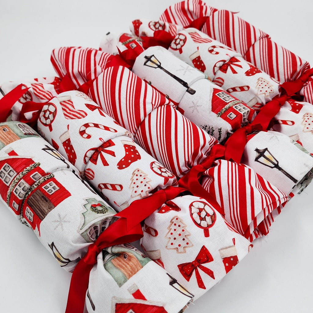 Mixed Lollies (6 Reusable Christmas Crackers)