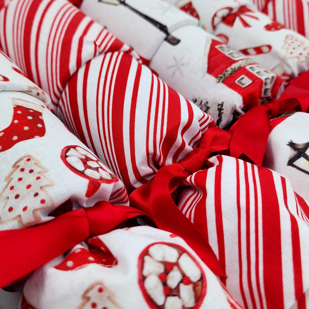 Mixed Lollies (6 Reusable Christmas Crackers)