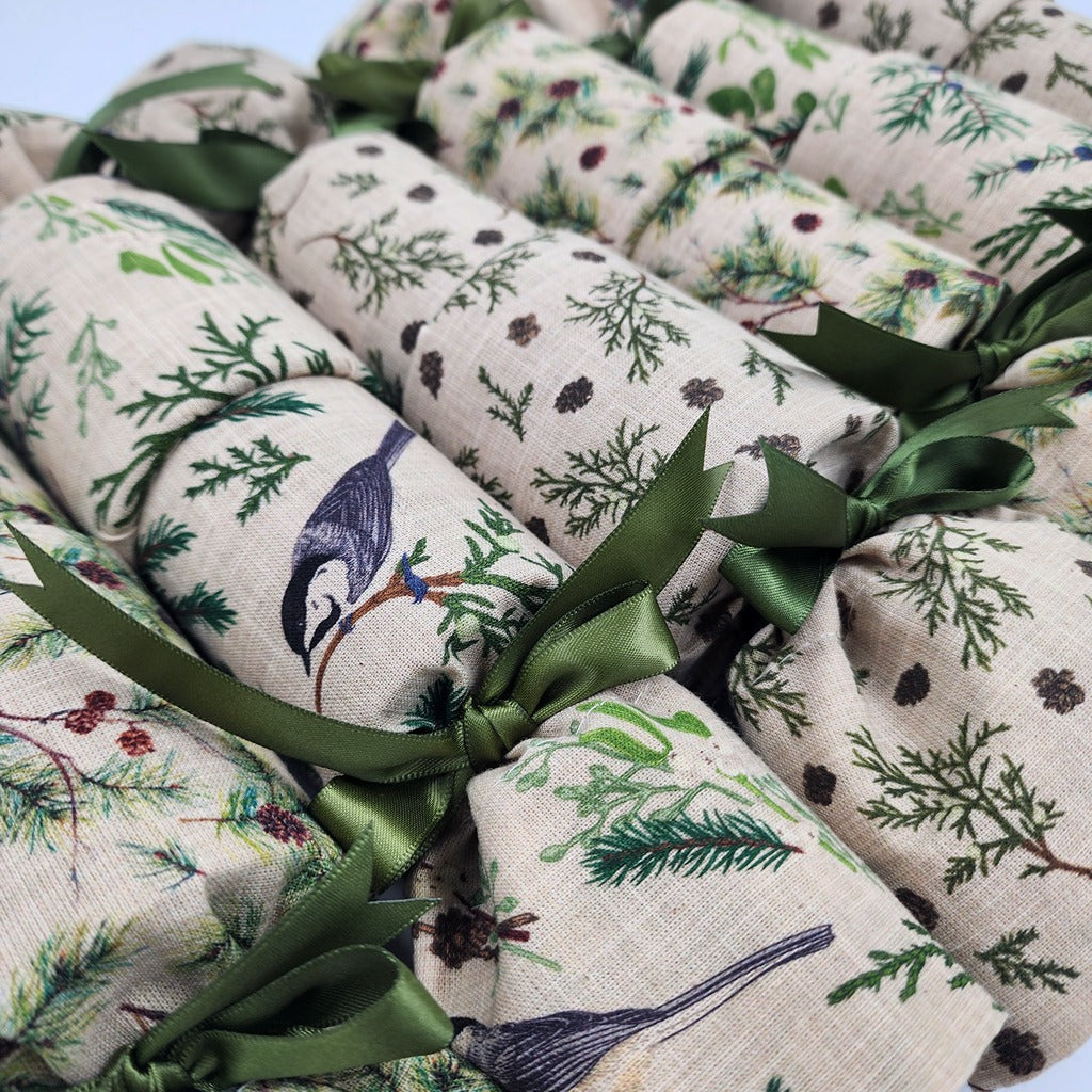Natural Noel (6 Reusable Christmas Crackers)