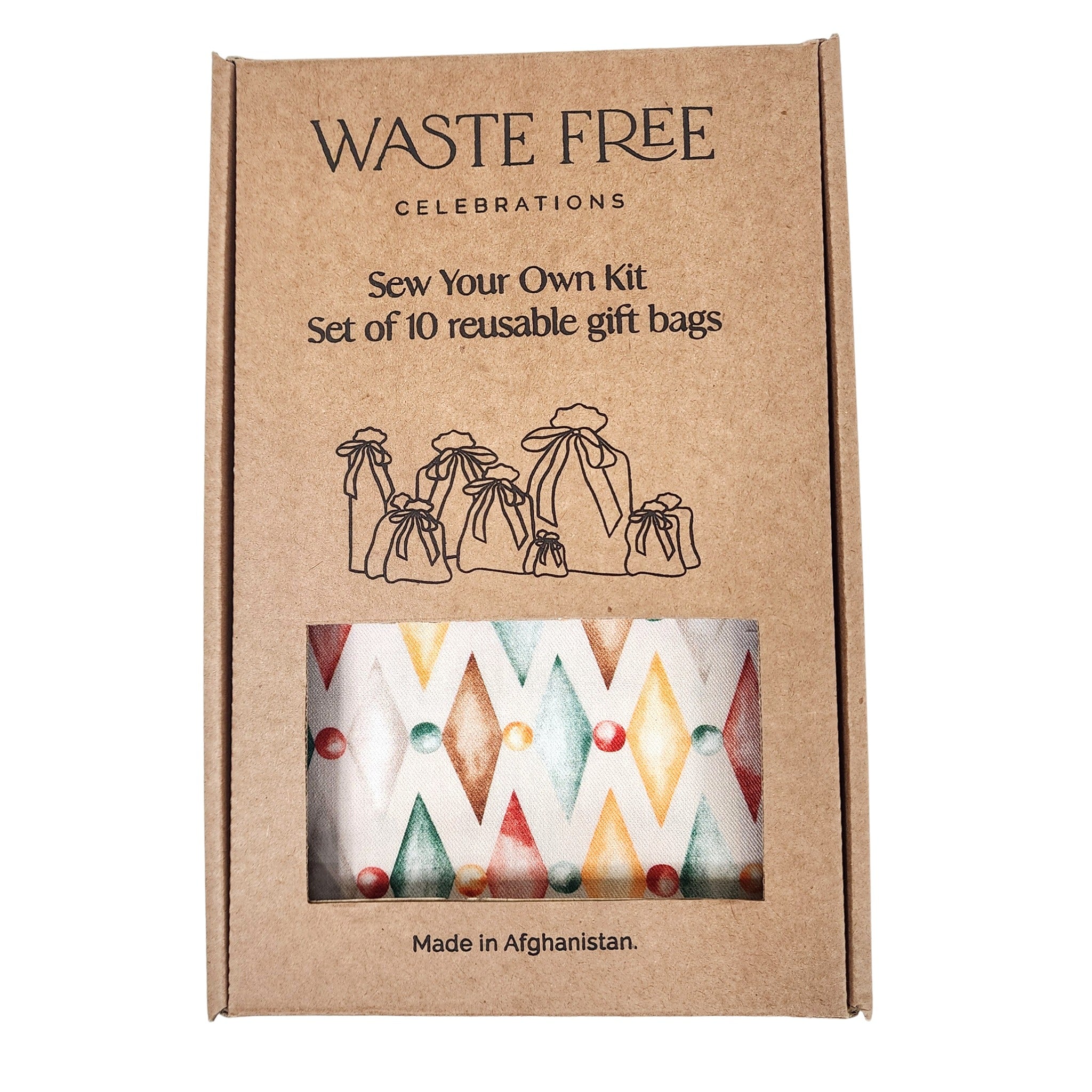 Nutcracker Harlekin (SYO Reusable Gift Bag Set)