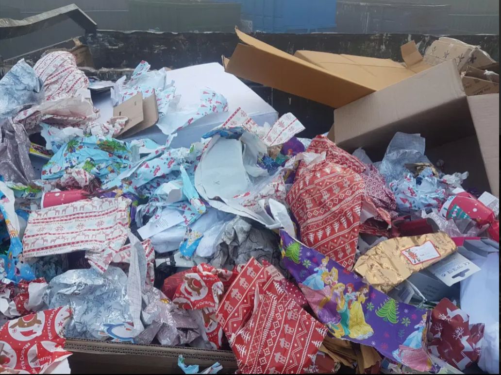 Christmas waste statistics - UK