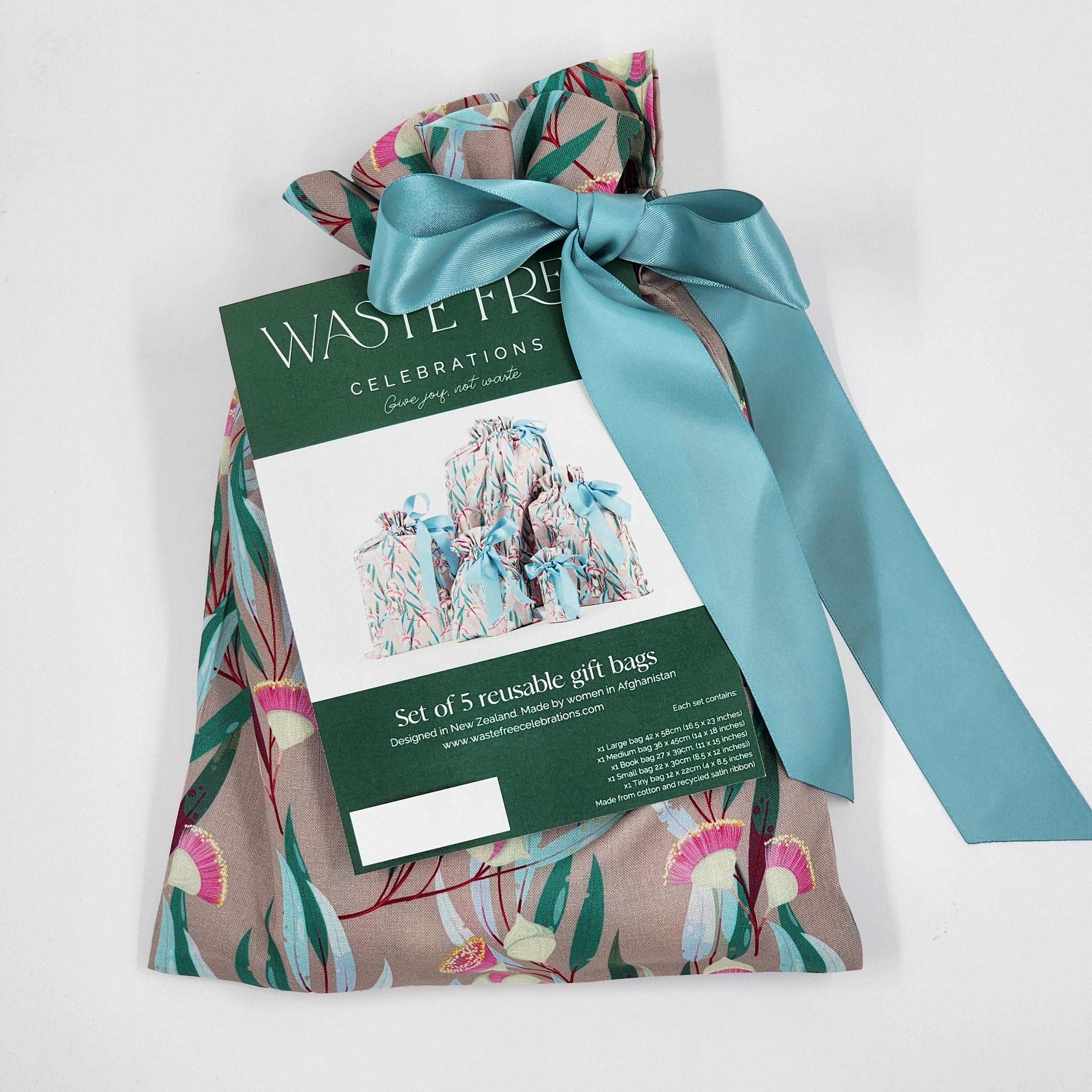 Rosea Operculum (Reusable Gift Bag Set) SECONDS