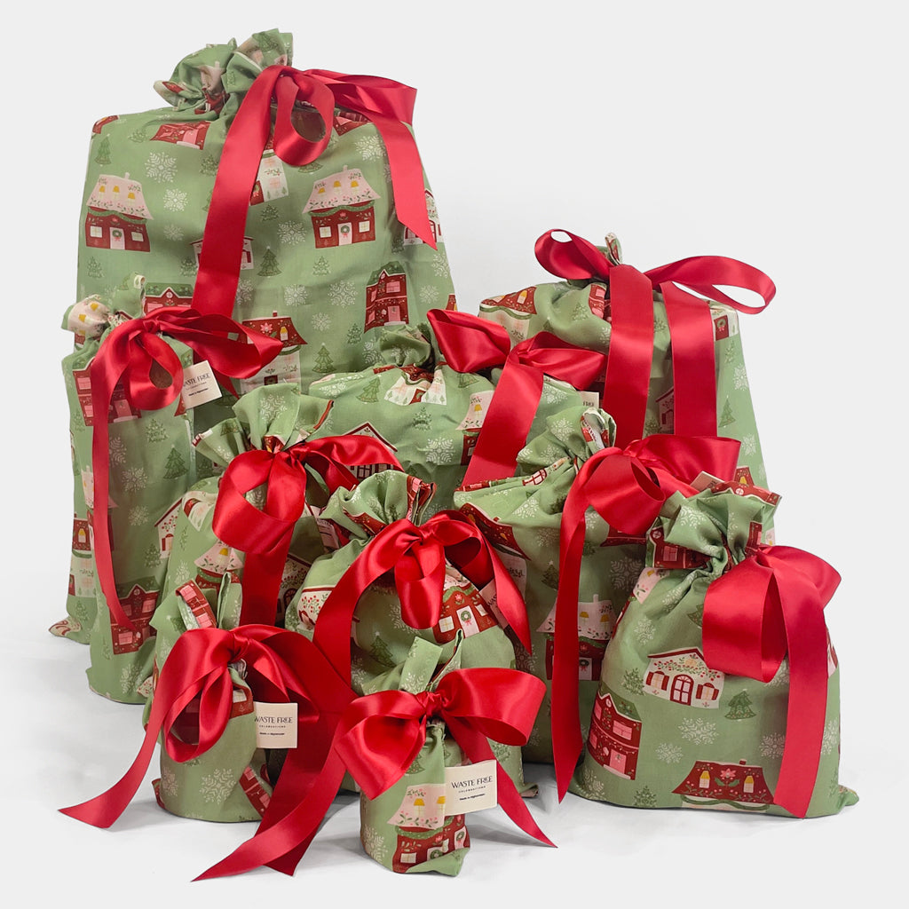 Folk Julandsby (SYO Reusable Gift Bag Set)