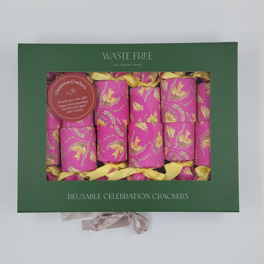 Kowhai Mawhero (6 Reusable Christmas Crackers)