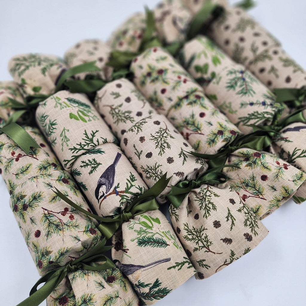 Natural Noel (6 Reusable Christmas Crackers)